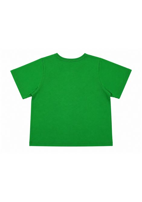 T-shirt scollo tondo CUCU' LAB | LUIGIJERSEY VERDE